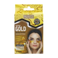 Reviving Eye Gel Patches BEAUTY FORMULAS Gold Collagen 6pcs
